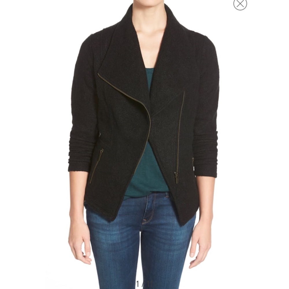 Nordstrom Halogen Moto Jacket- fits small